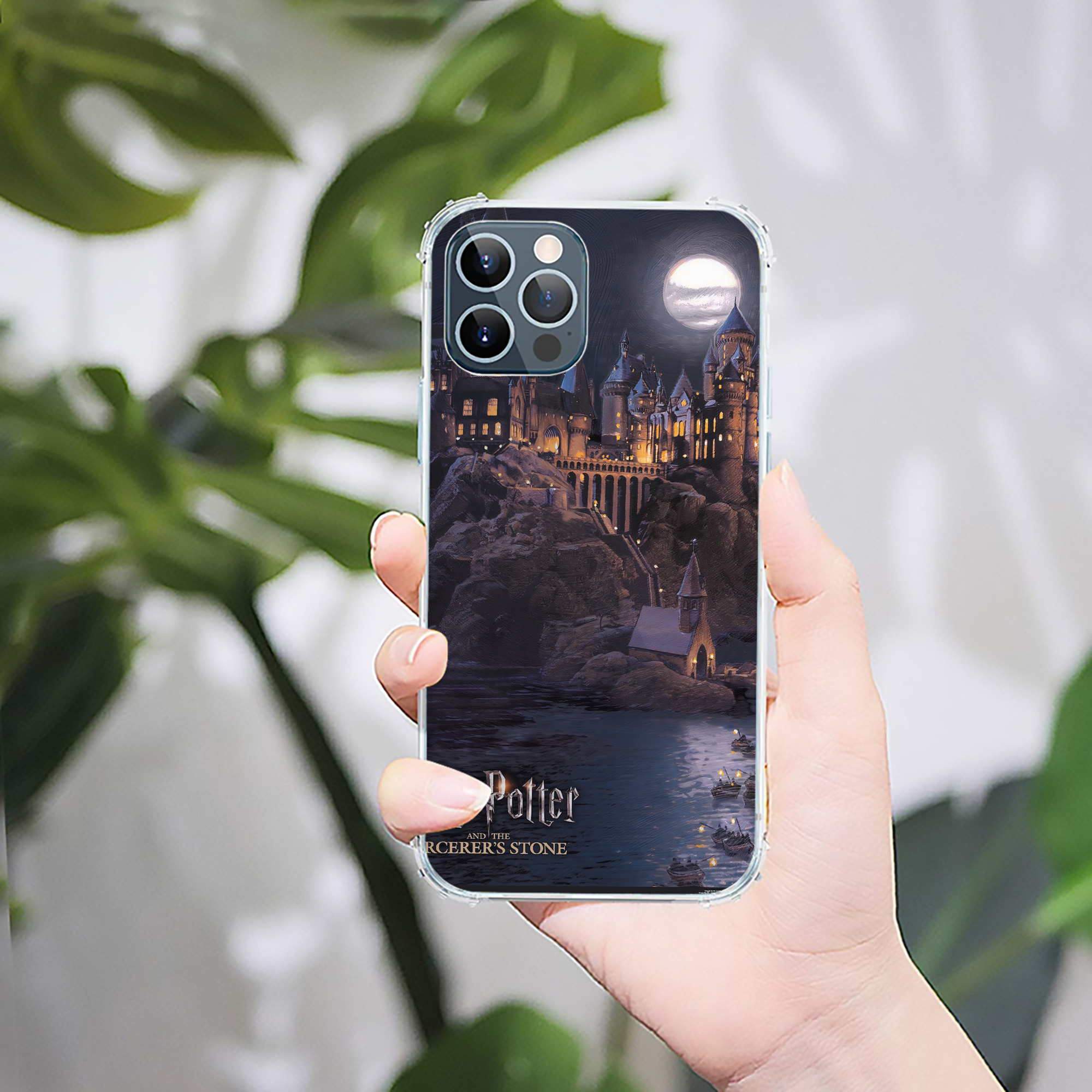 （画像用） Harry Potter ハリー・ポッターシリーズ 【iPhone 12シリーズ対応】透明スマホケース（クリアソフトケース）